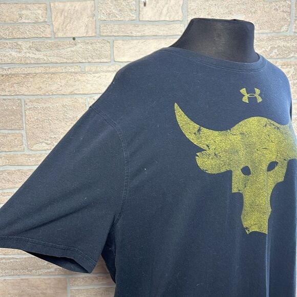 Under Armour The Rock Tee Shirt Size XL Dwayne Johnson - Picture 5 of 6